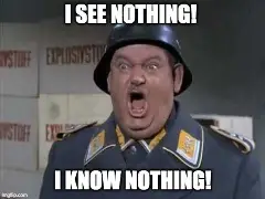 ANY GIVEN MONDAY:  A Sergeant Schultz Weekend